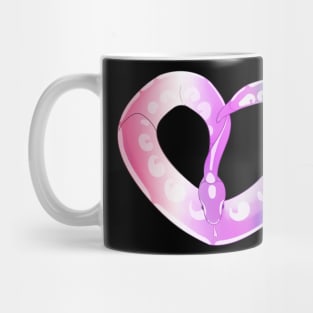 Ball Python Heart (Pride Design) Mug